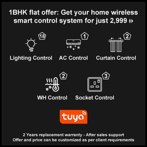 1BHK tuya smart system control